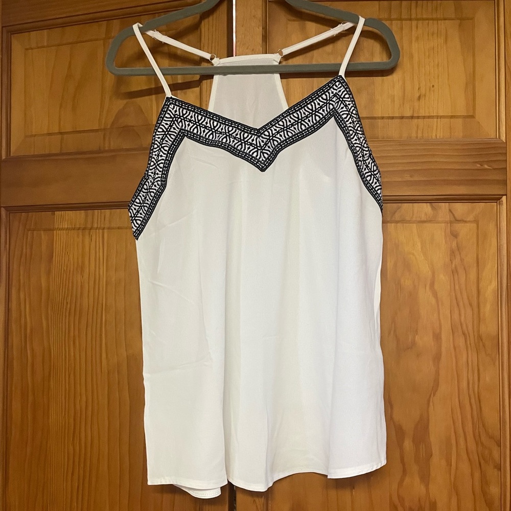 White tank top